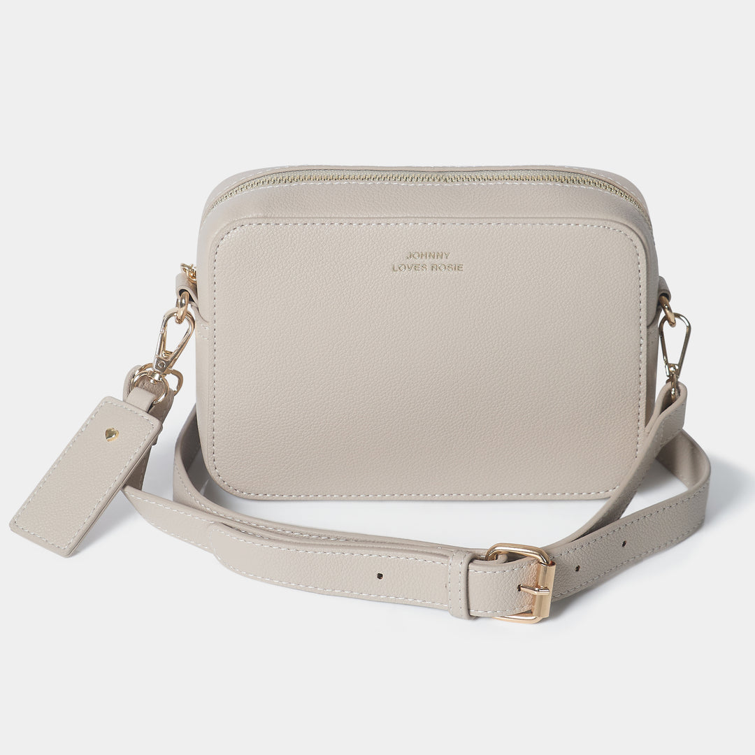 Carrie Crossbody Bag - Taupe