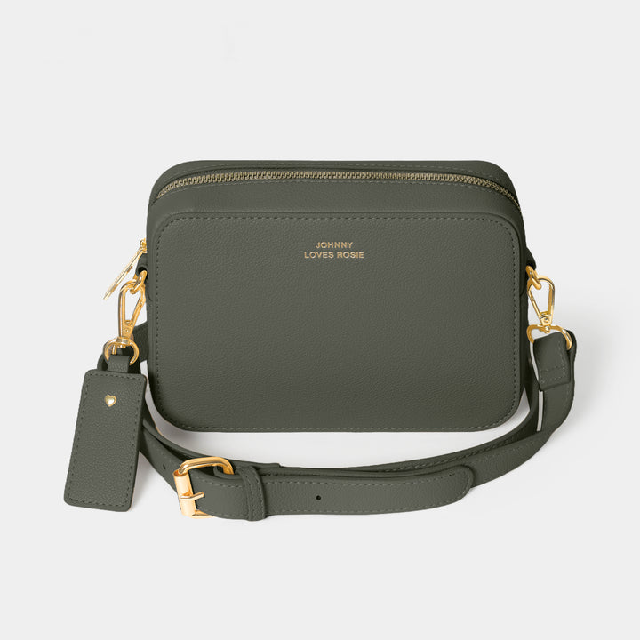 Carrie Crossbody Bag - Olive Green