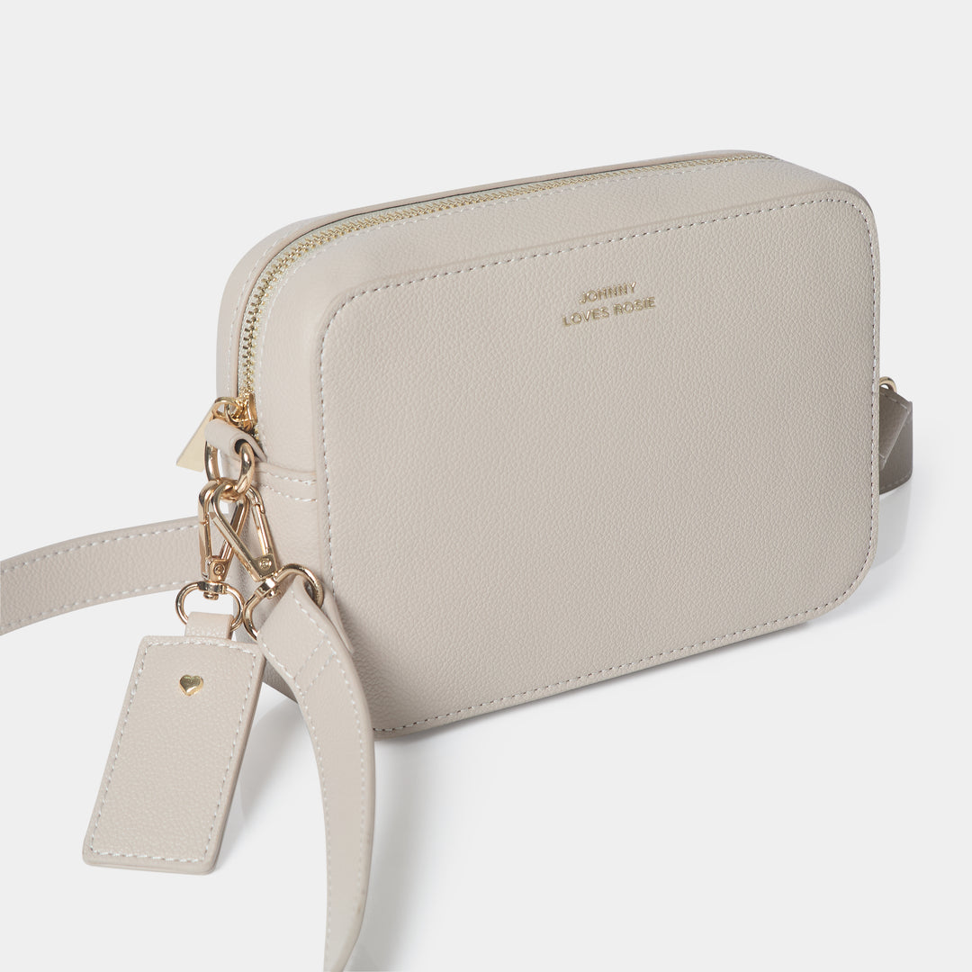 Carrie Crossbody Bag - Taupe