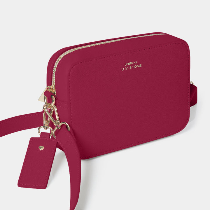 Carrie Crossbody Bag - Deep Pink