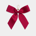 Signature Eloise Deep Pink Bow Keyring