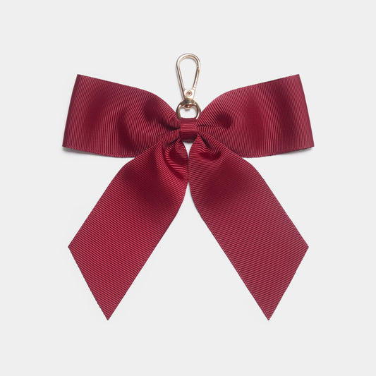 Signature Red Bow Keyring