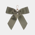 Signature Eloise Olive Green Bow Keyring