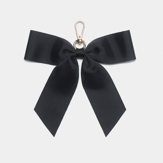 Signature Black Bow Keyring