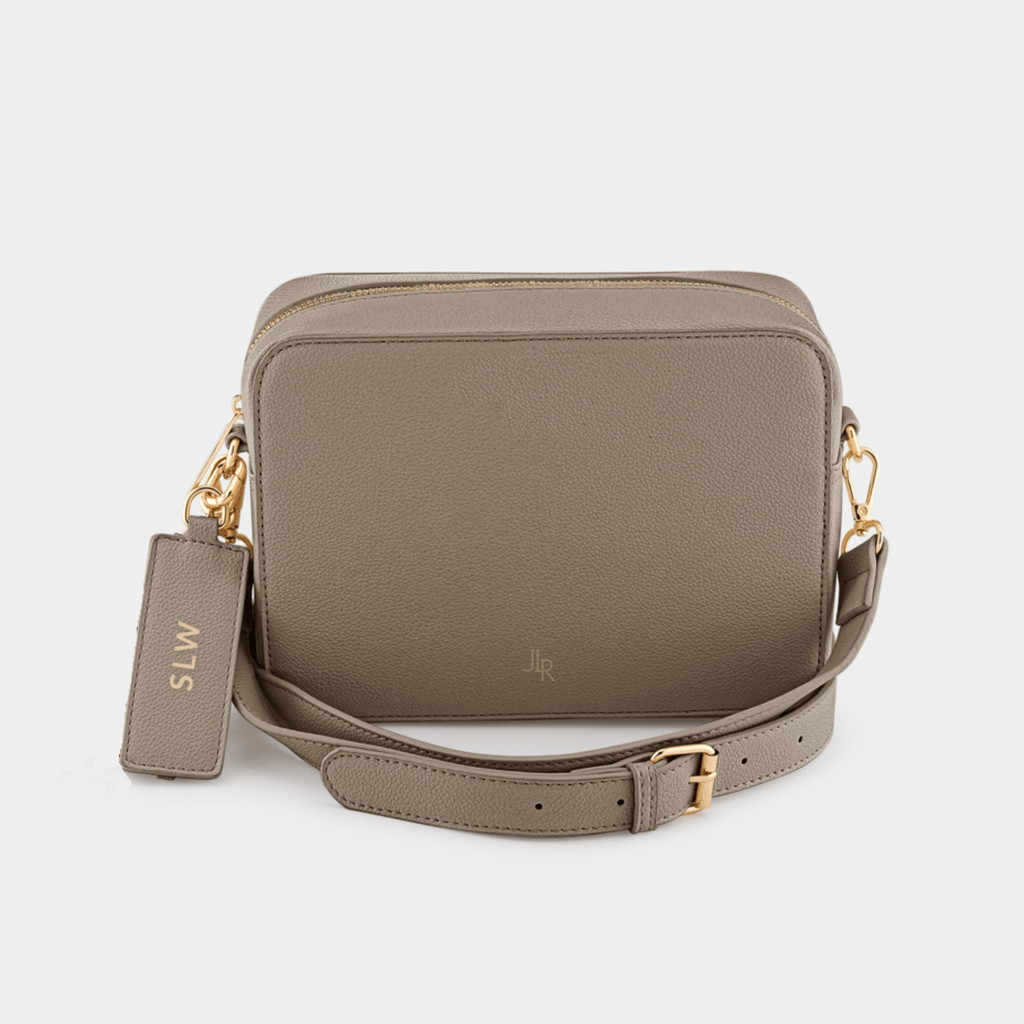Marlow Crossbody Bag - Mocha - JLR London