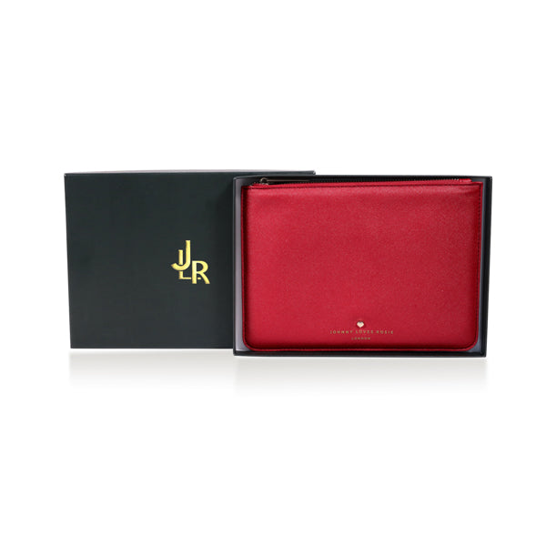 James Pouch Cherry Red