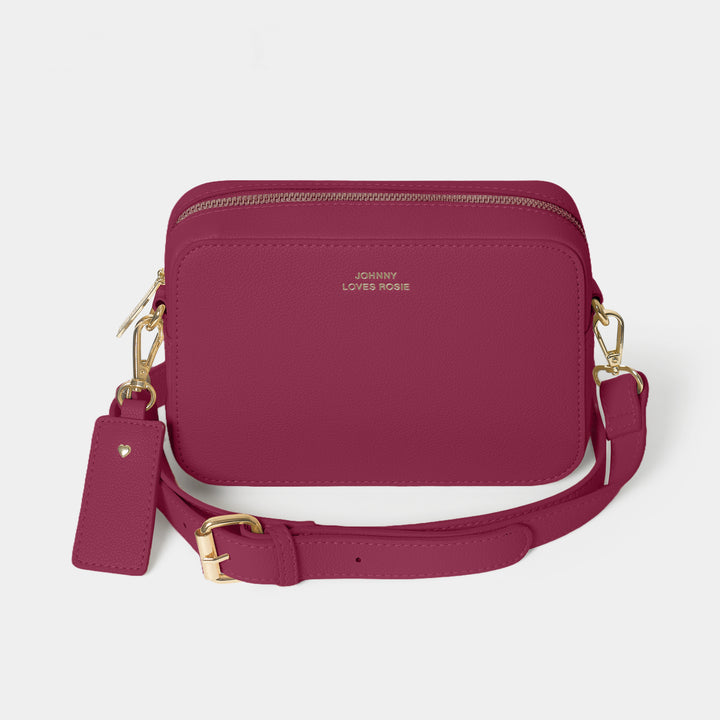Carrie Crossbody Bag - Deep Pink