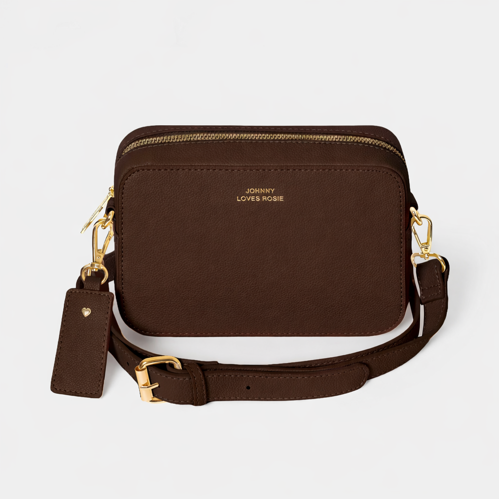 Carrie Crossbody Bag - Dark Brown