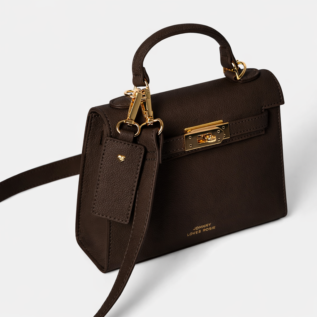 Willow Crossbody Bag - Dark Brown