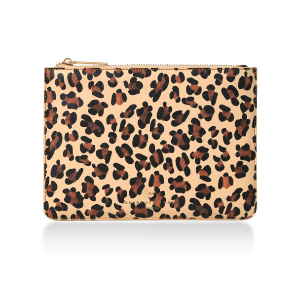 James Pouch Leopard print