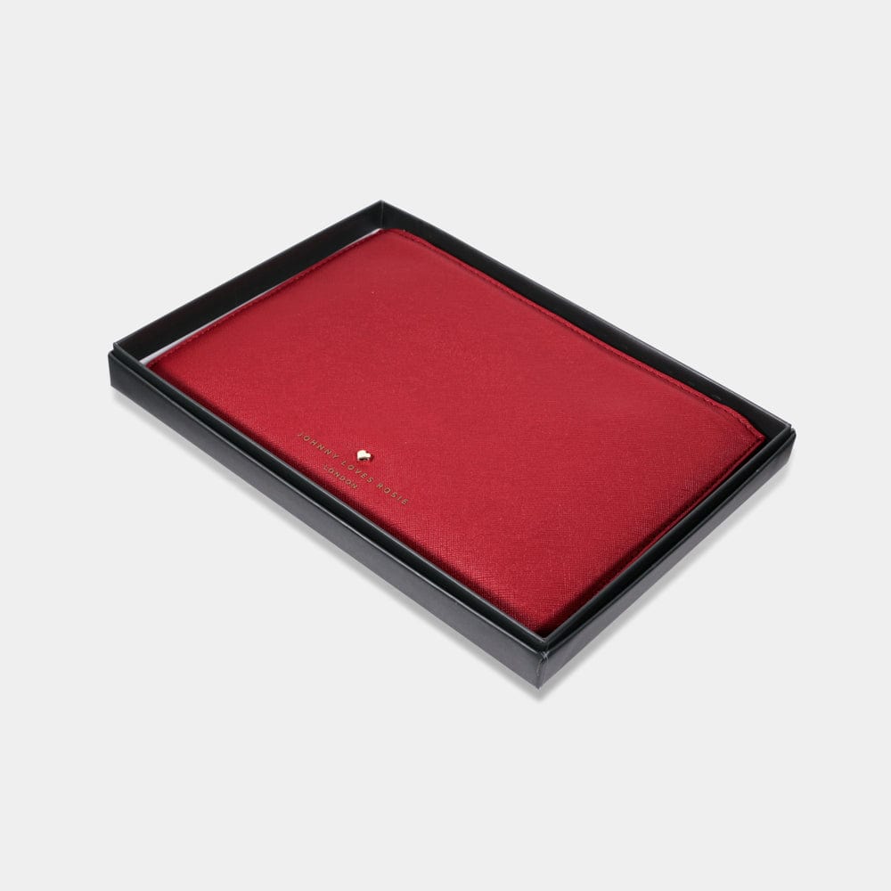 Red James Medium Pouch - Johnny Loves Rosie - JLR London