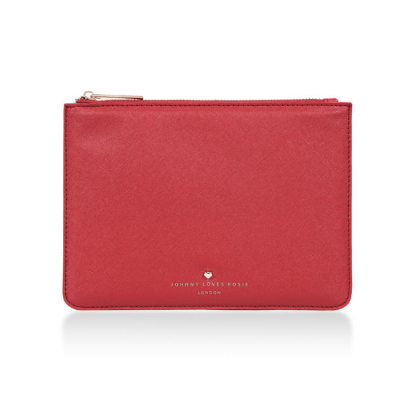 James Pouch Cherry Red