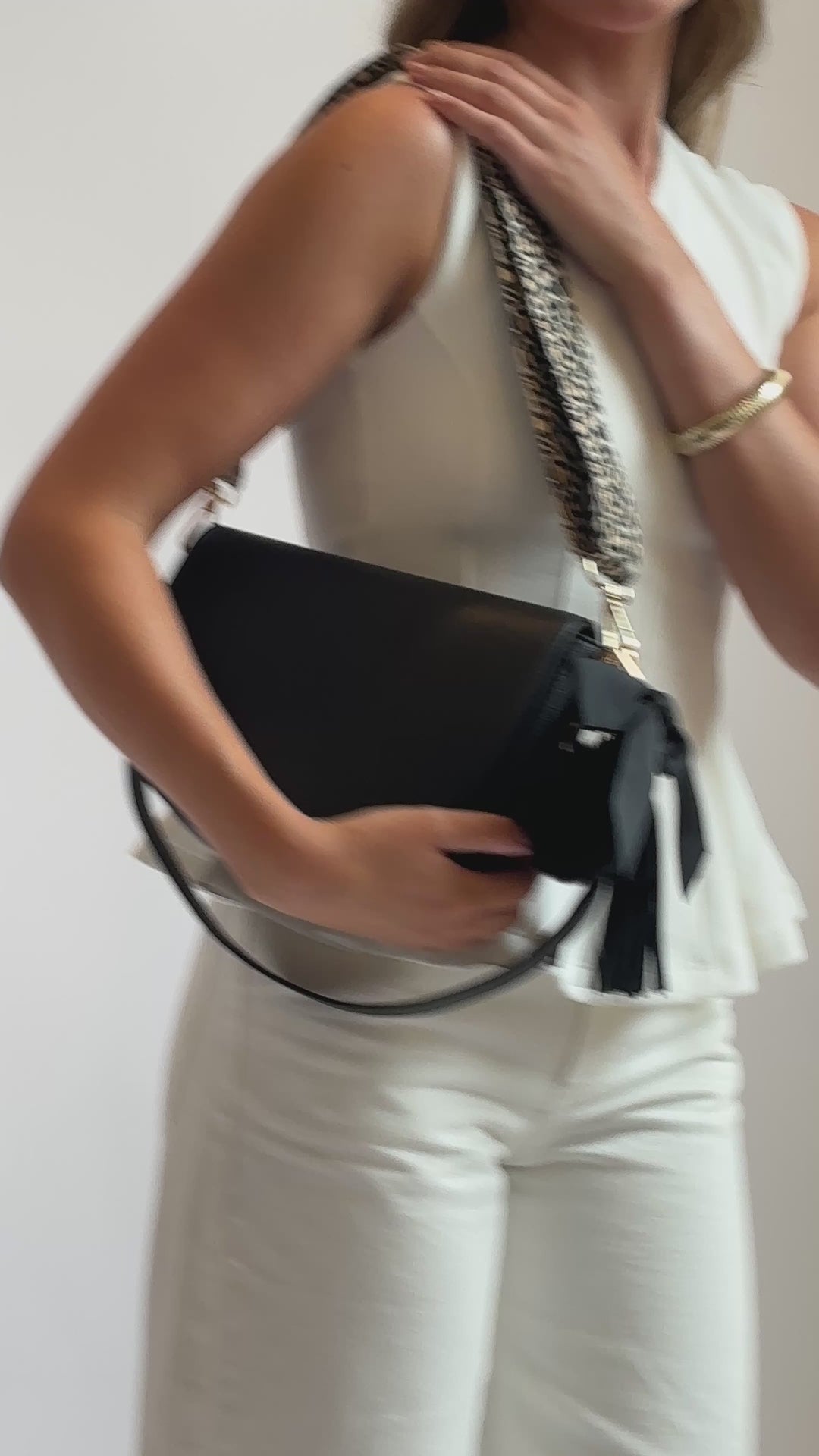 Sadie Shoulder Bag - Black